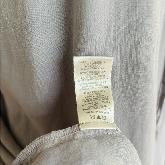 Anthro Cloth & Stone Gray Sleeveless Dress Medium - Picture 5 of 7